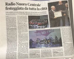 Radio Nuoro Centrale festeggiata da tutta la città